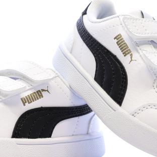 Baskets Blanc/Noir Garçon Puma Shuffle vue 0
