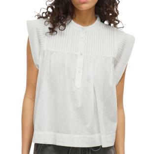 Vila Katinka Women’s White Blouse Photo of the Espace des Marques %store% store - view of %key%