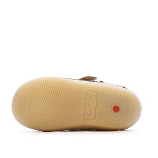 Bottines Dorées Bébé Kickers Sabio vue 0