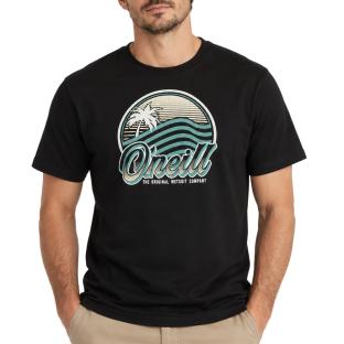 T-Shirt Noir Homme O'Neill Wave vue 0