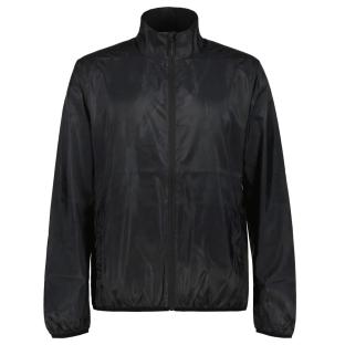 Chaqueta de running negra unisex Rukka Mailo ver 0