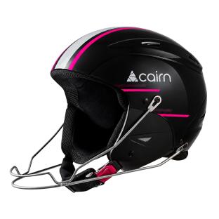 Casque de ski Noir Femme Cairn Racing Pro Chinguard vue 0