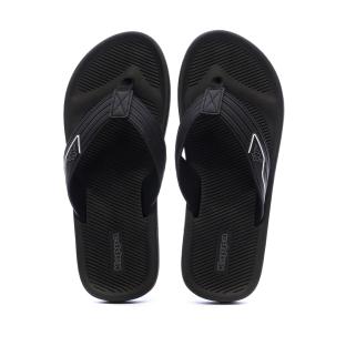 Schwarze Flip-Flops für Herren von Kappa Seaf Ansicht 0