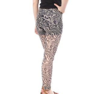 Legging estampado negro/crudo Vero Moda Lia ver 0
