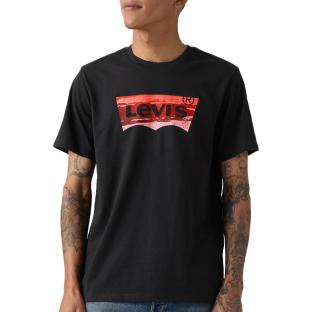 T-shirt Noir/Rouge Homme Levi's Tees 22491 vue 0