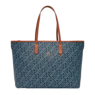 Sac Cabas Bleu Femme Tommy Hilfiger Th Monoplay vue 0