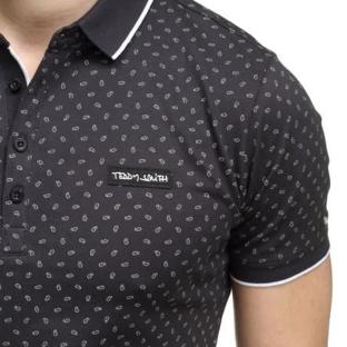 Polo Marine à Motifs Homme Teddy Smith Pasy 2 vue 0