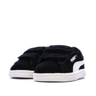 Puma Smash 3.0 Boys’ Black/White Trainers Photo of the Espace des Marques %store% store - view of %key%