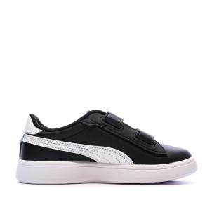 Baskets Noir Garçon Puma Smash 3.0 vue 0