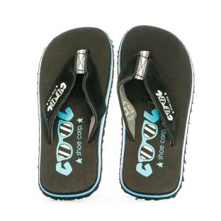 Tongs Noir/Bleu Garçon Cool Shoe Os vue 0