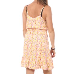 Robe Rose/Jaune Femme Vero Moda Easy Singlet vue 0