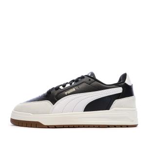 Puma Shuffle Downtownn Men’s White/Black Trainers Photo of the Espace des Marques %store% store - view of %key%