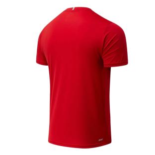 T-shirt Rouge Homme New Balance Core Run vue 0