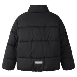 Chaqueta acolchada negra para niña Name it Forty ver 0
