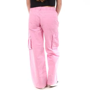 Pantalon Cargo Rose Femme Jennyfer PLOUF vue 0