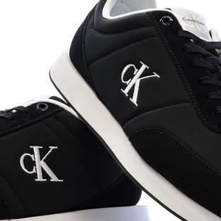Baskets Noir Homme Calvin Klein Jeans Retro Runner vue 0