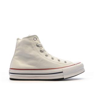 Weiße Sneakers mit Plattform für Frauen Converse All Star High Ansicht 0