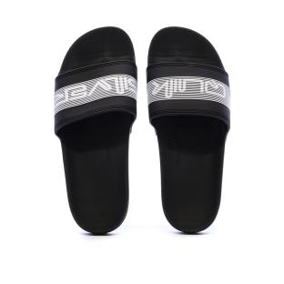 Claquettes Noires Homme Quiksilver Wordmrksld vue 0