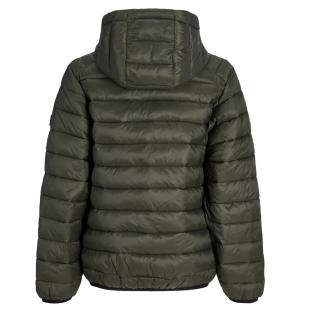 Doudoune légère à capuche junior kaki Jack & Jones Light Puffer vue 0