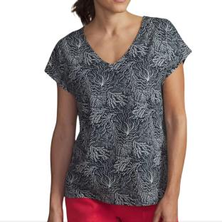 T-Shirt Marine Femme TBS Navy vue 0