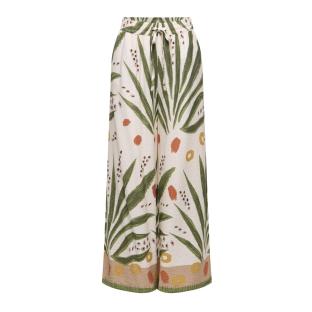Pantalones holgados beige/verde/naranja para mujer JDY Nellie ver 0