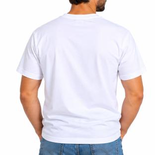 T-shirt Blanc Homme Olympique de Marseille vue 0