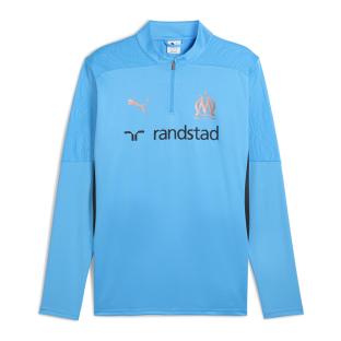 OM Trainingsoberteil Blau Mann OM TRAINING 1/4 ZIP TOP Ansicht 0