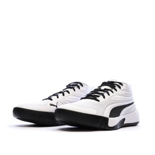 Chaussures de Basketball Grises/Blanches Homme Puma Court Pro vue 0