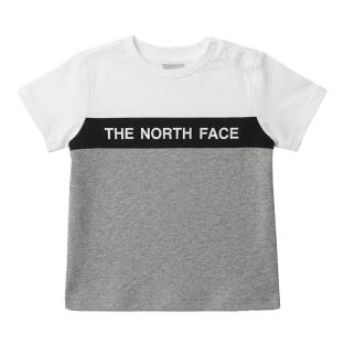 T-shirt Blanc/Gris Garçon Bébé The North Face Color vue 0