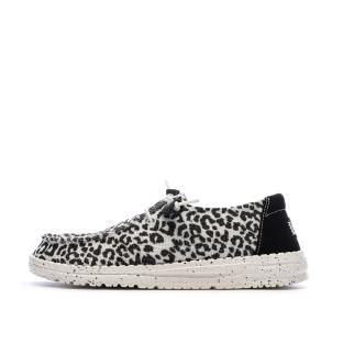 Hey Dude Blackgrey Women’s Black/White Shoes Photo of the Espace des Marques %store% store - view of %key%