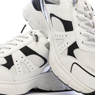 Marco Tozzi Comb Women’s White/Grey/Black Trainers Photo of the Espace des Marques %store% store - view of %key%