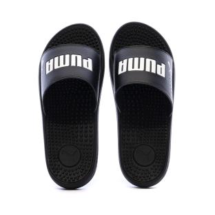 Claquettes Noires Homme Puma Softride vue 0
