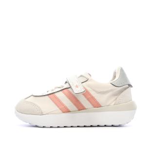 Adidas Country Xlg Beige/Pink Girl's Sneakers Photo of the Espace des Marques %store% store - view of %key%