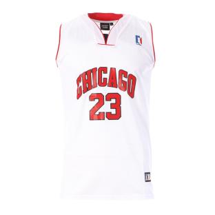 Chicago 23 Camiseta de baloncesto blanca para hombre Sport Zone ver 0