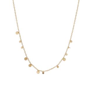 Clio Blue Women's Gold Necklace CO0046 Photo of the Espace des Marques %store% store - view of %key%