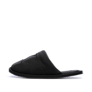 Women's Black Slippers Calvin Klein Jeans Slipper Satin Moire Photo of the Espace des Marques %store% store - view of %key%