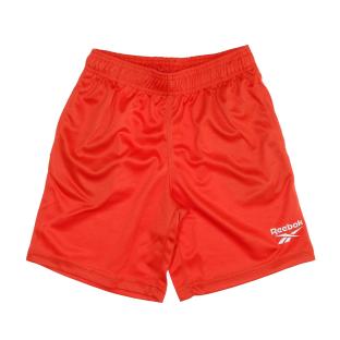 Short de Basketball Rouge Enfant Reebok vue 0