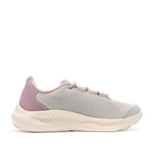 Chaussures de Running Gris/Rose Femme Under Armour Charged Pursuit 3 vue 0