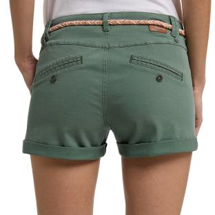 Womens Ragwear Heeven Shorts Grün Ansicht 0
