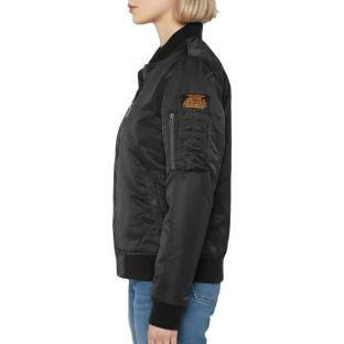 Schott Women's Black Bomber JET17W Photo of the Espace des Marques %store% store - view of %key%
