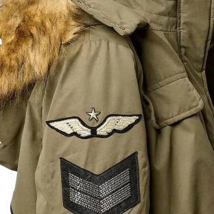 Parka Kaki Femme Kaporal MANON vue 0