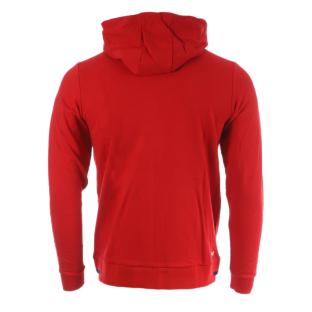 Sweat Zippé Rouge Homme Hungaria Ebeko vue 0
