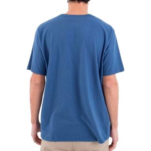 Blue Men's Hurley Waxed T-Shirt Photo of the Espace des Marques %store% store - view of %key%