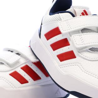 Baskets Blanc/Rouge/Bleu Enfant Adidas Tensaur KJ9763 vue 0