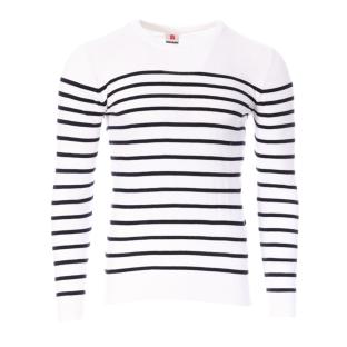 Pullover Weiß/Marine Herren Redskins Marin Ansicht 0