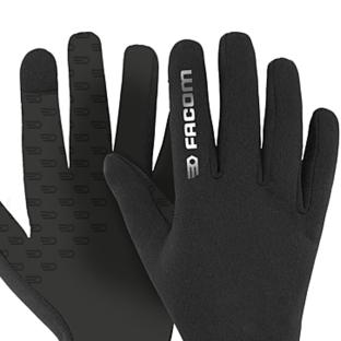 Schwarze Herrenhandschuhe von Facom – Touchscreen-Handschuhe Ansicht 0