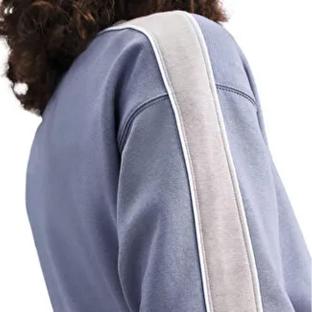 Sweat Gris/Bleu Homme Nike Fleece vue 0