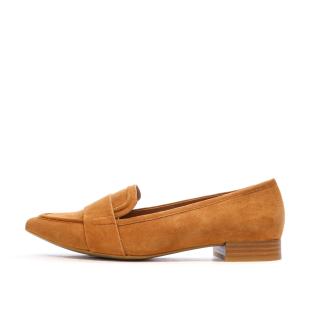 Mocassins Marron Femme Geox Charyssa vue 0