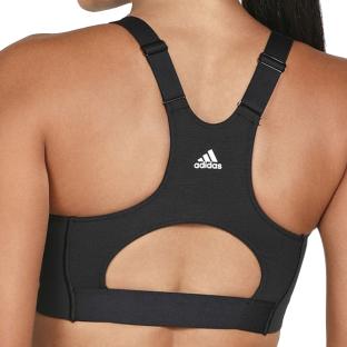 Brassière Noire Femme Adidas Alpha vue 0