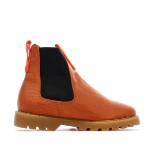 Bottines Orange Fille Pare Gabia Basile vue 0